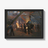 The Iron Foundry, Burmeister & Wain by P.S. Krøyer - thumbnail_1_bf_67672971b7c995d950163f3e